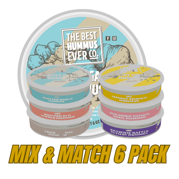 Choose your favorite hummus to complete a 6-Pack!